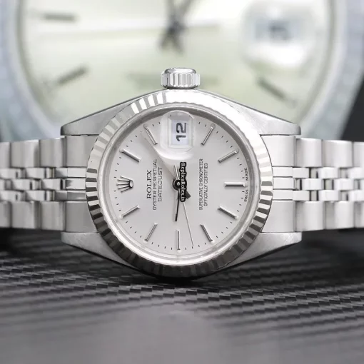 Suitable Replica Rolex Lady-datejust 79174 Caliber 2235 Automatic Movement 26x42mm Steel Case Womens Watch - Image 2
