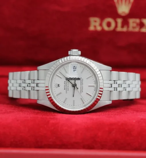 Suitable Replica Rolex Lady-datejust 79174 Caliber 2235 Automatic Movement 26x42mm Steel Case Womens Watch - Image 9