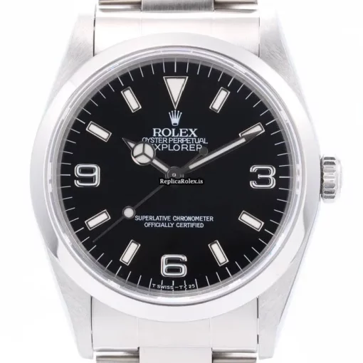 Terrific Knockoff Rolex Explorer 14270 Automatic Movement 36mm Steel Case Mens/unisex Watch - Image 2