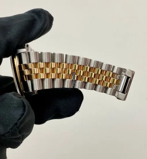 Luxury Fake Rolex Lady-datejust 68273 Caliber 2135 Automatic Movement 31mm Gold/steel Case Womens Watch - Image 9