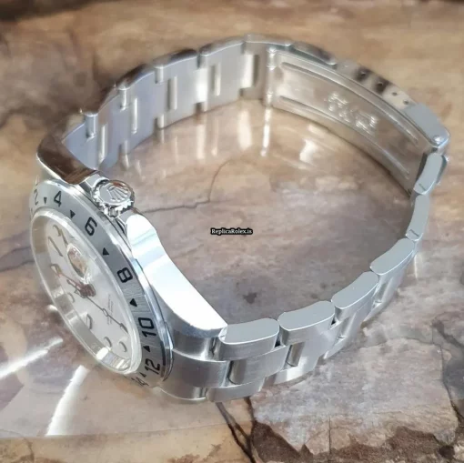 Fine Replica Rolex Explorer II 16570 Automatic Movement 40mm Steel Case Watch - Image 2