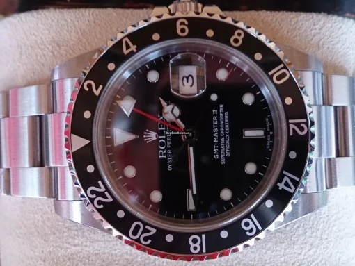 Fabulous Fake Rolex Gmt-master II 16710 Automatic Movement Steel Case Watch - Image 5