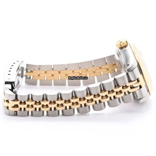 Design Replica Rolex Lady-datejust 69173 Automatic Movement 26mm Gold/steel Case Womens Watch - Image 3