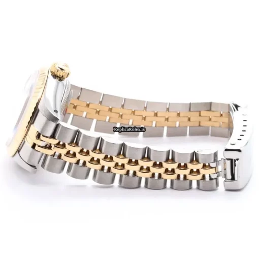 Design Replica Rolex Lady-datejust 69173 Automatic Movement 26mm Gold/steel Case Womens Watch - Image 4