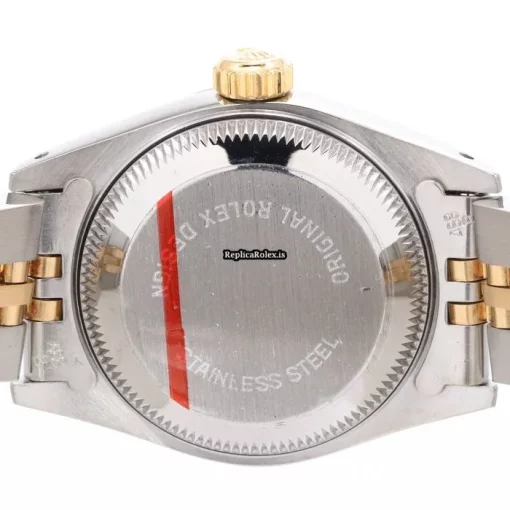 Design Replica Rolex Lady-datejust 69173 Automatic Movement 26mm Gold/steel Case Womens Watch - Image 7