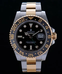 Cheap Replica Rolex Gmt-master II 116713ln Caliber 3186 Automatic Movement 40mm Gold/steel Case Mens/unisex Watch