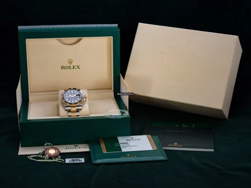 Cheap Replica Rolex Gmt-master II 116713ln Caliber 3186 Automatic Movement 40mm Gold/steel Case Mens/unisex Watch - Image 7