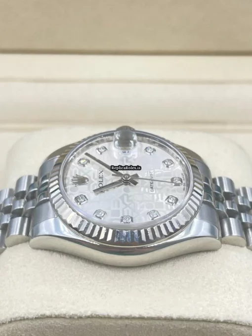 Fabulous Imitation Rolex Lady-datejust 178274 Automatic Movement 31mm Steel Case Womens Watch - Image 3