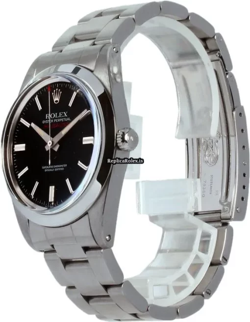 Excellent Fake Rolex Milgauss 1019 Automatic Movement 38mm Steel Case Mens/unisex Watch - Image 2