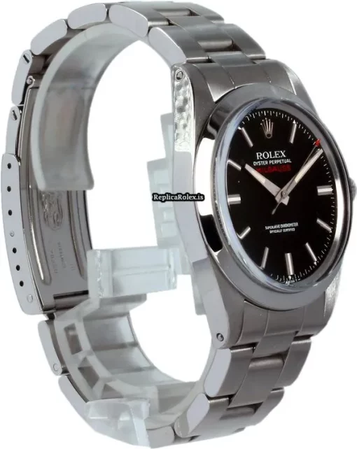 Excellent Fake Rolex Milgauss 1019 Automatic Movement 38mm Steel Case Mens/unisex Watch - Image 3