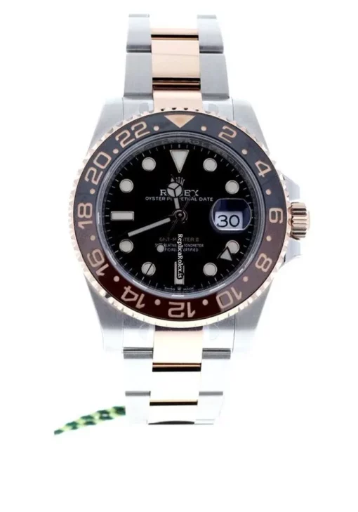 High Quality Replica Rolex Gmt-master II 126711chnr Caliber 3285 Automatic Movement 40mm Gold/steel Case Mens/unisex Watch