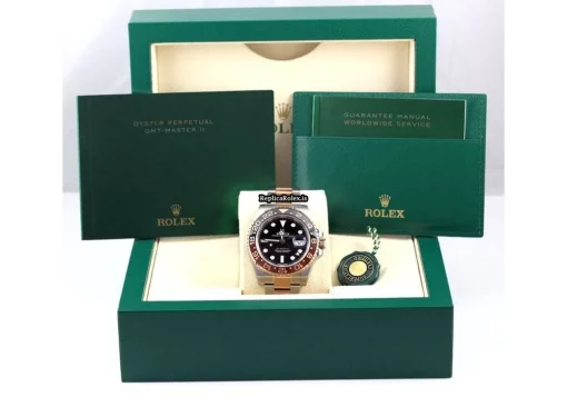 High Quality Replica Rolex Gmt-master II 126711chnr Caliber 3285 Automatic Movement 40mm Gold/steel Case Mens/unisex Watch - Image 8