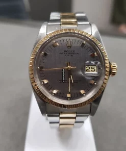 Incredible Fake Rolex Oyster Perpetual Date 1505 Caliber 1570 Automatic Movement 34mm Gold/steel Case Mens/unisex Watch