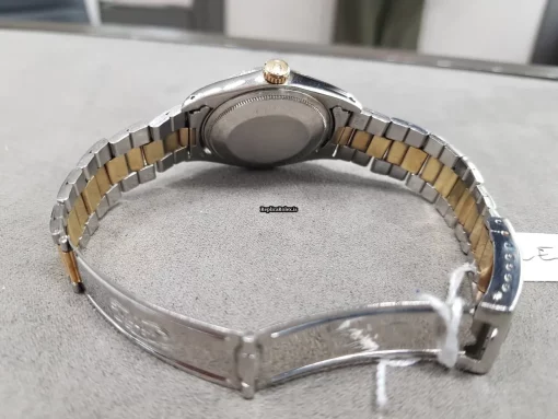 Incredible Fake Rolex Oyster Perpetual Date 1505 Caliber 1570 Automatic Movement 34mm Gold/steel Case Mens/unisex Watch - Image 8