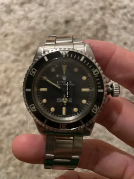 Suitable Replica Rolex Submariner 5512 Caliber 1530 Automatic Movement Steel Case Mens/unisex Watch - Image 6