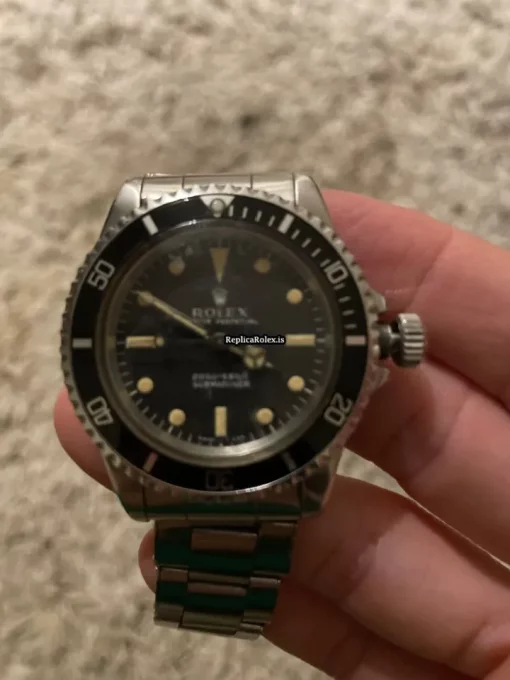 Suitable Replica Rolex Submariner 5512 Caliber 1530 Automatic Movement Steel Case Mens/unisex Watch - Image 7