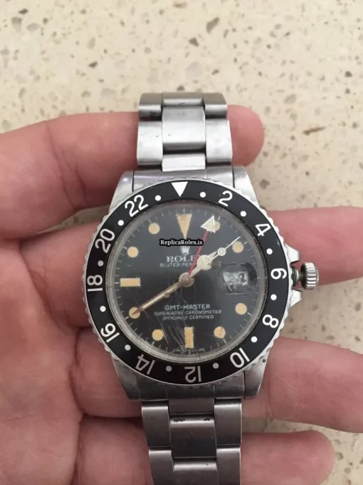 Beautiful Replica Rolex Gmt-master 16750 Caliber 3075 Automatic Movement 40mm Steel Case Mens/unisex Watch - Image 3