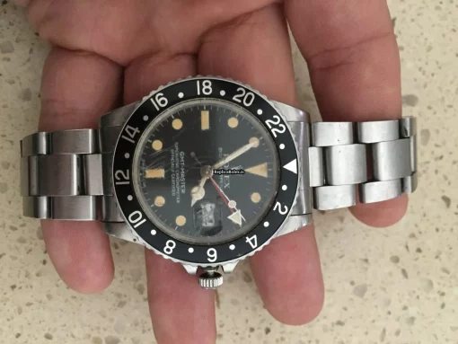 Beautiful Replica Rolex Gmt-master 16750 Caliber 3075 Automatic Movement 40mm Steel Case Mens/unisex Watch - Image 4
