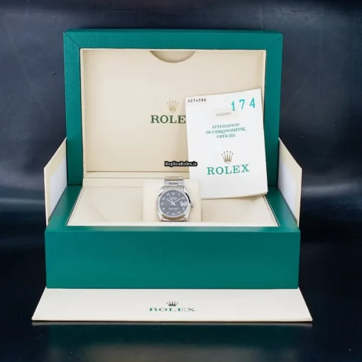 Affordable Replica Rolex Lady-datejust 68240 Caliber 2135 Automatic Movement 31mm Steel Case Watch - Image 9