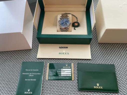 Swiss Fake Rolex Datejust II 116334 Caliber 3235 Automatic Movement 41mm Steel Case Mens/unisex Watch - Image 3