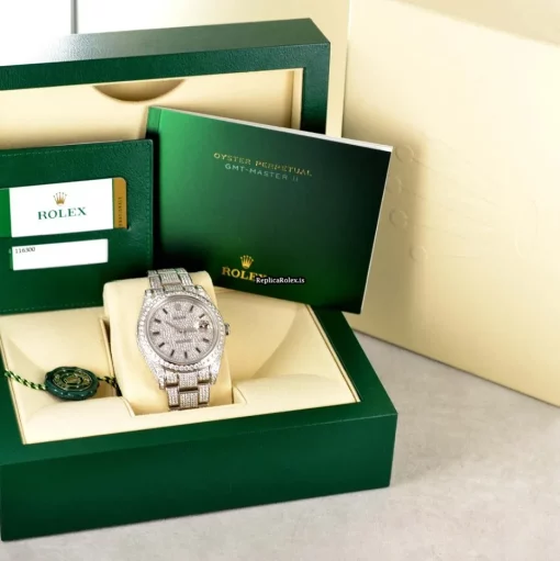 High-end Replica Rolex Datejust II 116300 Caliber 3136 Automatic Movement 41mm Steel Case Mens/unisex Watch - Image 7