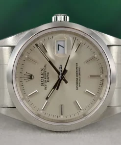 Trustworthy Replica Rolex Oyster Perpetual Date 15200 Caliber 3135 Automatic Movement 34mm Steel Case Mens/unisex Watch