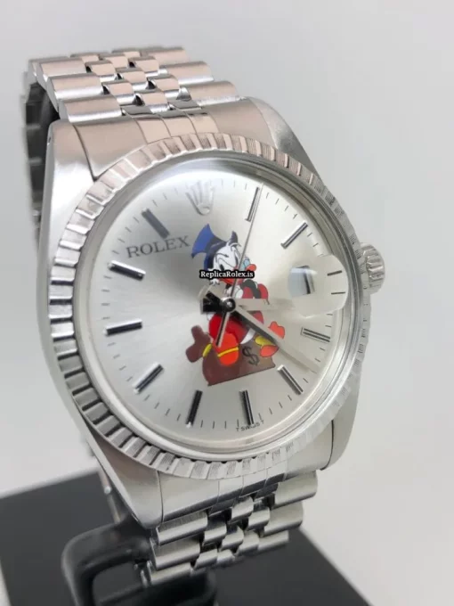 Perfect Fake Rolex Datejust 16030 Caliber 3035 Automatic Movement 36x44mm Steel Case Mens/unisex Watch - Image 10