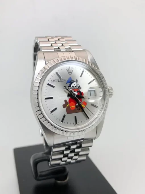 Perfect Fake Rolex Datejust 16030 Caliber 3035 Automatic Movement 36x44mm Steel Case Mens/unisex Watch - Image 14
