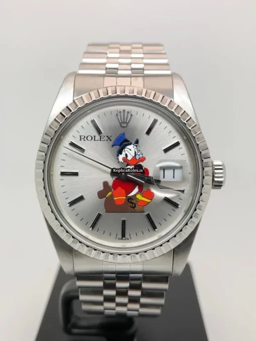 Perfect Fake Rolex Datejust 16030 Caliber 3035 Automatic Movement 36x44mm Steel Case Mens/unisex Watch - Image 2