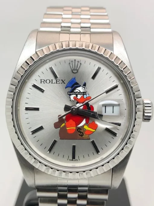 Perfect Fake Rolex Datejust 16030 Caliber 3035 Automatic Movement 36x44mm Steel Case Mens/unisex Watch - Image 3