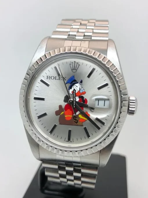 Perfect Fake Rolex Datejust 16030 Caliber 3035 Automatic Movement 36x44mm Steel Case Mens/unisex Watch - Image 5