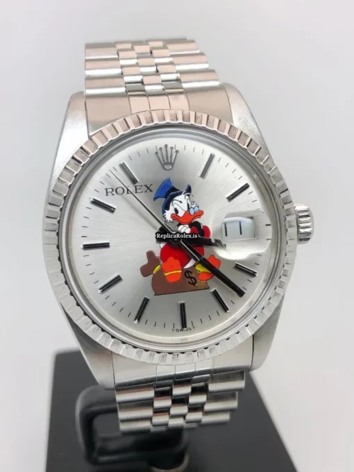 Perfect Fake Rolex Datejust 16030 Caliber 3035 Automatic Movement 36x44mm Steel Case Mens/unisex Watch - Image 9