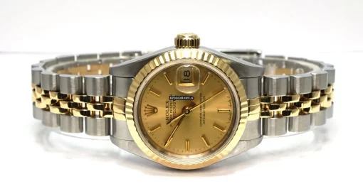 Recommend Copy Rolex Lady-datejust 69173 Caliber 2135 Automatic Movement 26mm Gold/steel Case Womens Watch