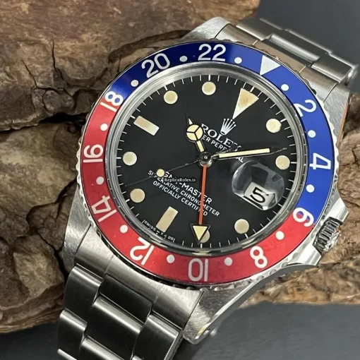 Great Replica Rolex Gmt-master 16750 Automatic Movement 40mm Steel Case Watch