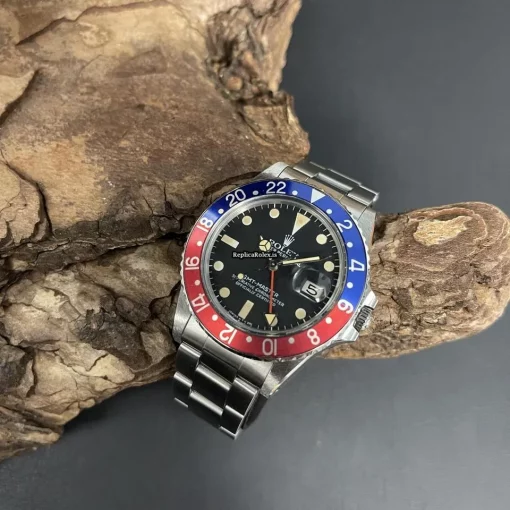 Great Replica Rolex Gmt-master 16750 Automatic Movement 40mm Steel Case Watch - Image 2