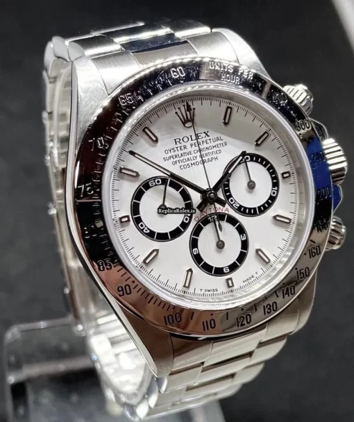 Durable Copies Rolex Daytona 16520 Zenith El Primero Caliber 4030 Automatic Movement 40mm Steel Case Mens/unisex Watch - Image 2