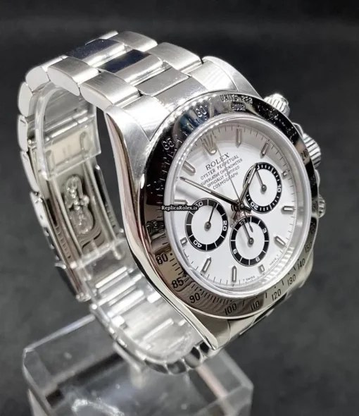 Durable Copies Rolex Daytona 16520 Zenith El Primero Caliber 4030 Automatic Movement 40mm Steel Case Mens/unisex Watch - Image 3