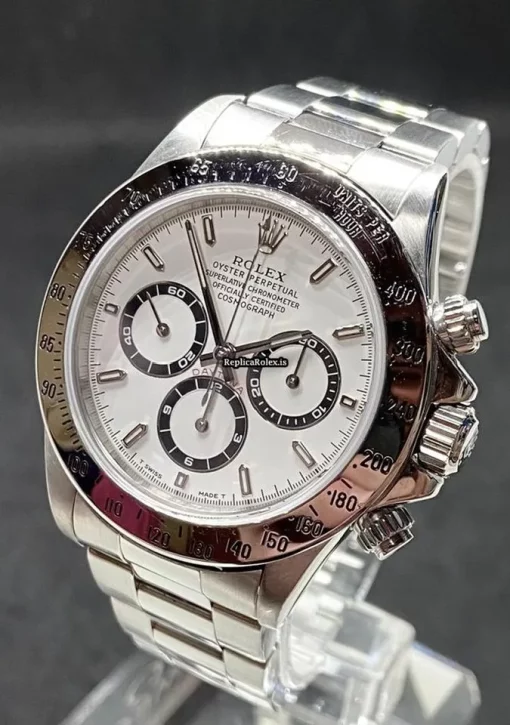 Durable Copies Rolex Daytona 16520 Zenith El Primero Caliber 4030 Automatic Movement 40mm Steel Case Mens/unisex Watch - Image 4
