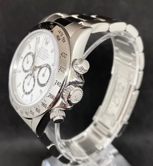 Durable Copies Rolex Daytona 16520 Zenith El Primero Caliber 4030 Automatic Movement 40mm Steel Case Mens/unisex Watch - Image 5