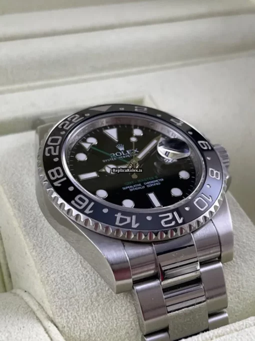 Awesome Copy Rolex Gmt-master II 116710ln Caliber 3186 Automatic Movement 40mm Steel Case Mens/unisex Watch - Image 4