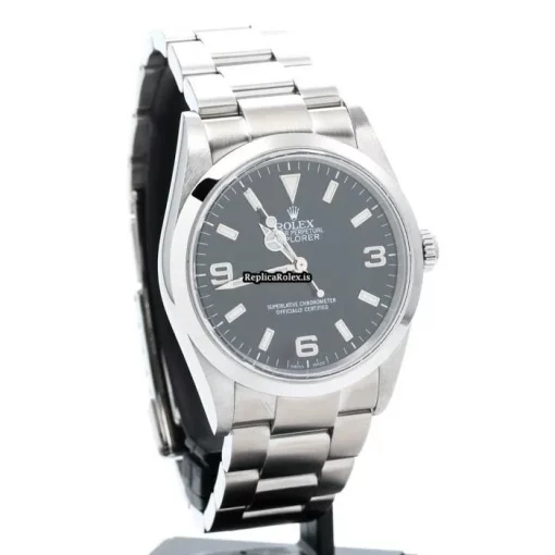 Incredible Replica Rolex Explorer 114270 Automatic Movement 36mm Steel Case Mens/unisex Watch - Image 8