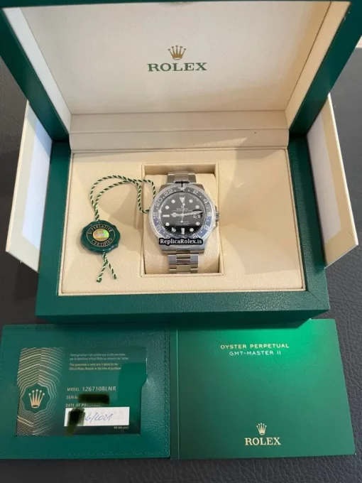 Superior Replica Rolex Gmt-master II 126710blnr-0002 Caliber 3285 Automatic Movement 40mm Steel Case Mens/unisex Watch - Image 6