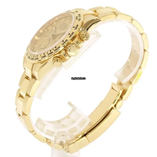 Fine Fake Rolex Daytona 116508 Caliber 4130 Automatic Movement 40mm Yellow Gold Case Mens/unisex Watch - Image 2