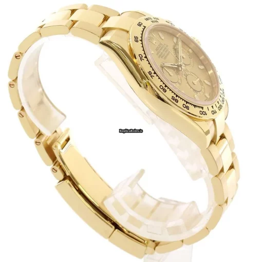 Fine Fake Rolex Daytona 116508 Caliber 4130 Automatic Movement 40mm Yellow Gold Case Mens/unisex Watch - Image 4