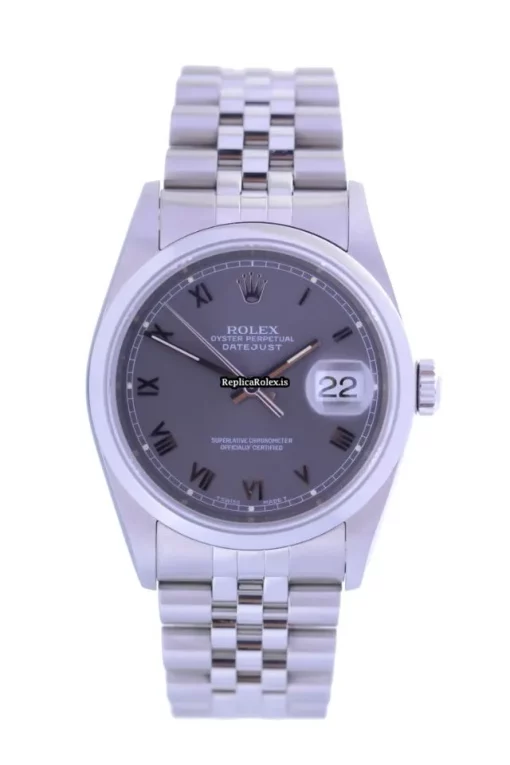 Wonderful Fake Rolex Datejust 16200 Caliber 3135 Automatic Movement 36mm Steel Case Mens/unisex Watch