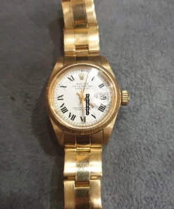 Great Replica Rolex Lady-datejust 6927 Automatic Movement 26mm Yellow Gold Case Womens Watch
