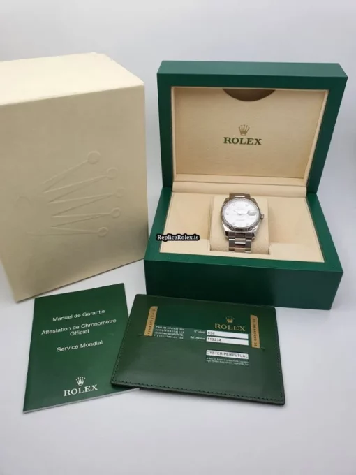 Great Replica Rolex Oyster Perpetual Date 115234 Caliber 3135 Automatic Movement 34mm Steel Case Mens/unisex Watch - Image 13