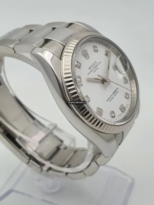 Great Replica Rolex Oyster Perpetual Date 115234 Caliber 3135 Automatic Movement 34mm Steel Case Mens/unisex Watch - Image 3