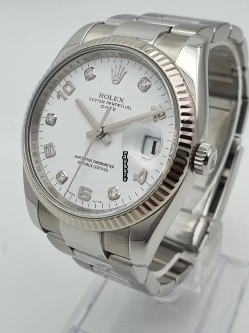 Great Replica Rolex Oyster Perpetual Date 115234 Caliber 3135 Automatic Movement 34mm Steel Case Mens/unisex Watch - Image 4