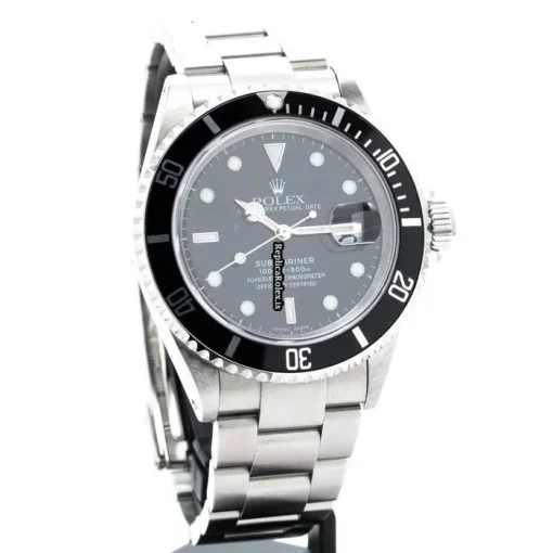 Design Fake Rolex Submariner Date 16610 Caliber 3135 Automatic Movement 40mm Steel Case Mens/unisex Watch - Image 8